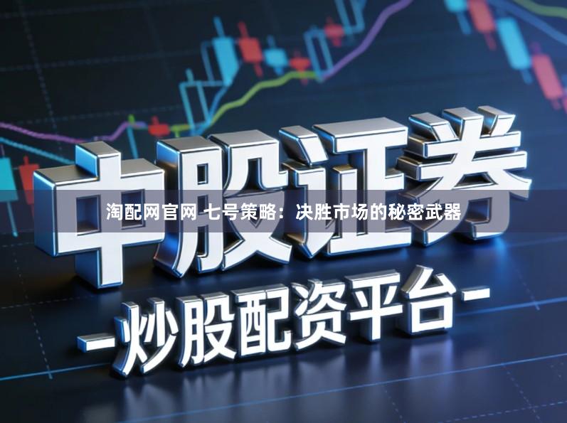 淘配网官网 七号策略：决胜市场的秘密武器