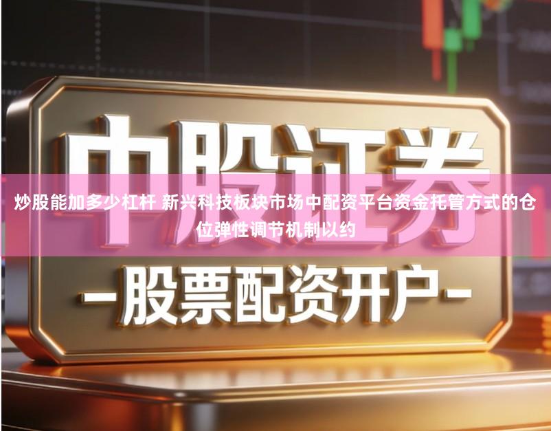 炒股能加多少杠杆 新兴科技板块市场中配资平台资金托管方式的仓位弹性调节机制以约