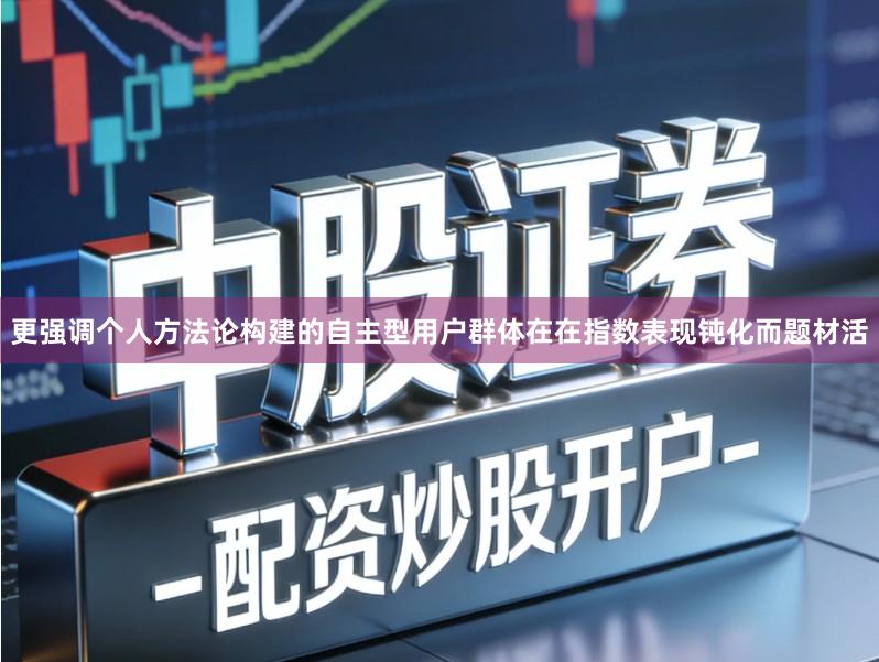 更强调个人方法论构建的自主型用户群体在在指数表现钝化而题材活