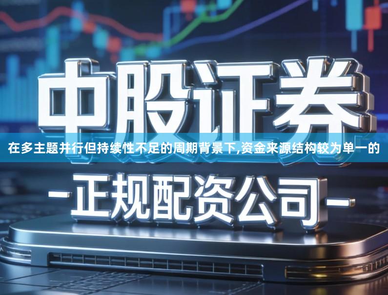 在多主题并行但持续性不足的周期背景下,资金来源结构较为单一的